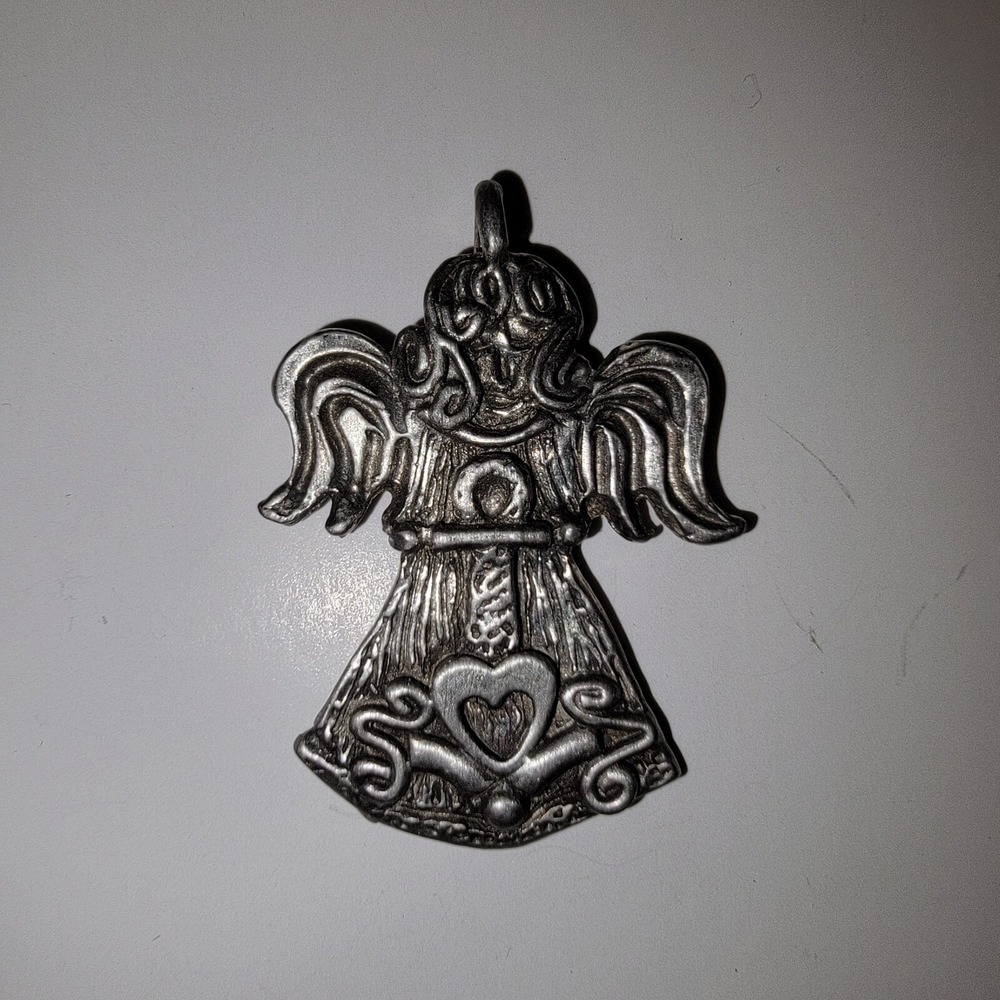 Marcie Pewter Faith Angel Pendant